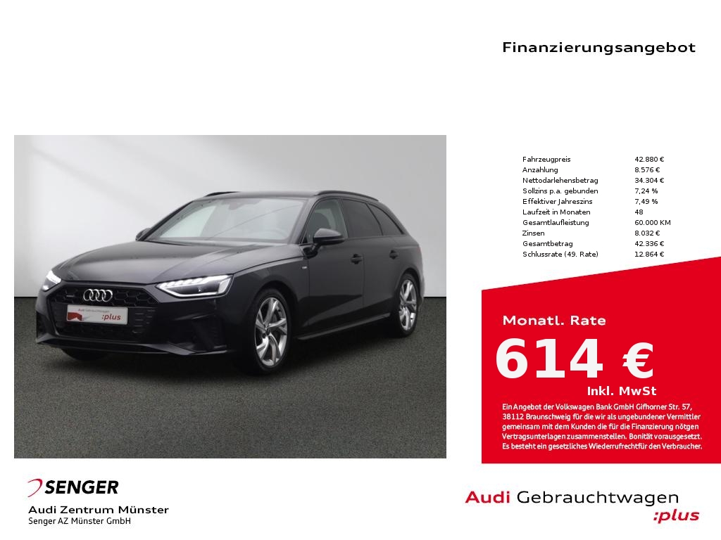 Audi A4 Avant 45 TFSI quattro S line