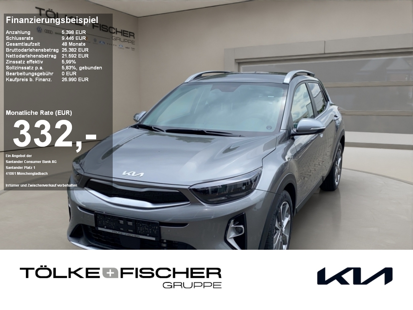 Kia Stonic 1.0 T-GDI 48V Spirit Technologie