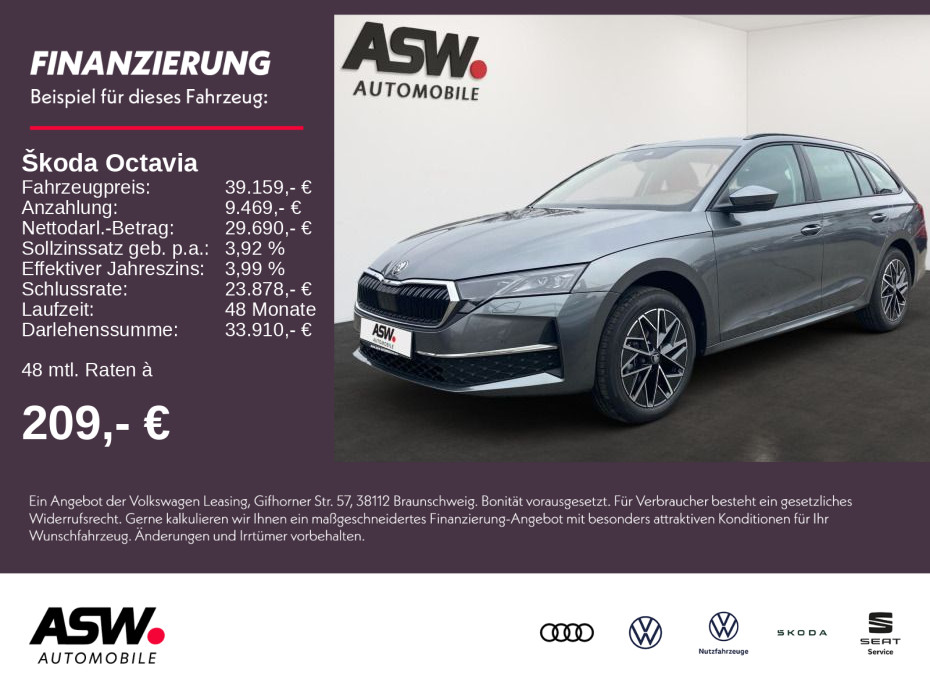 Octavia Combi Selection 2,0TDI 150PS DSG ACC PDC