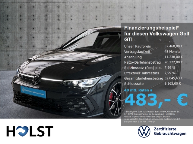 Golf GTI VIII 2.0TSI DSG Matrix-LED Pano RüFaKa StdHZ
