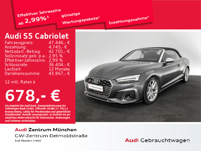Audi S5 Cabriolet TFSI