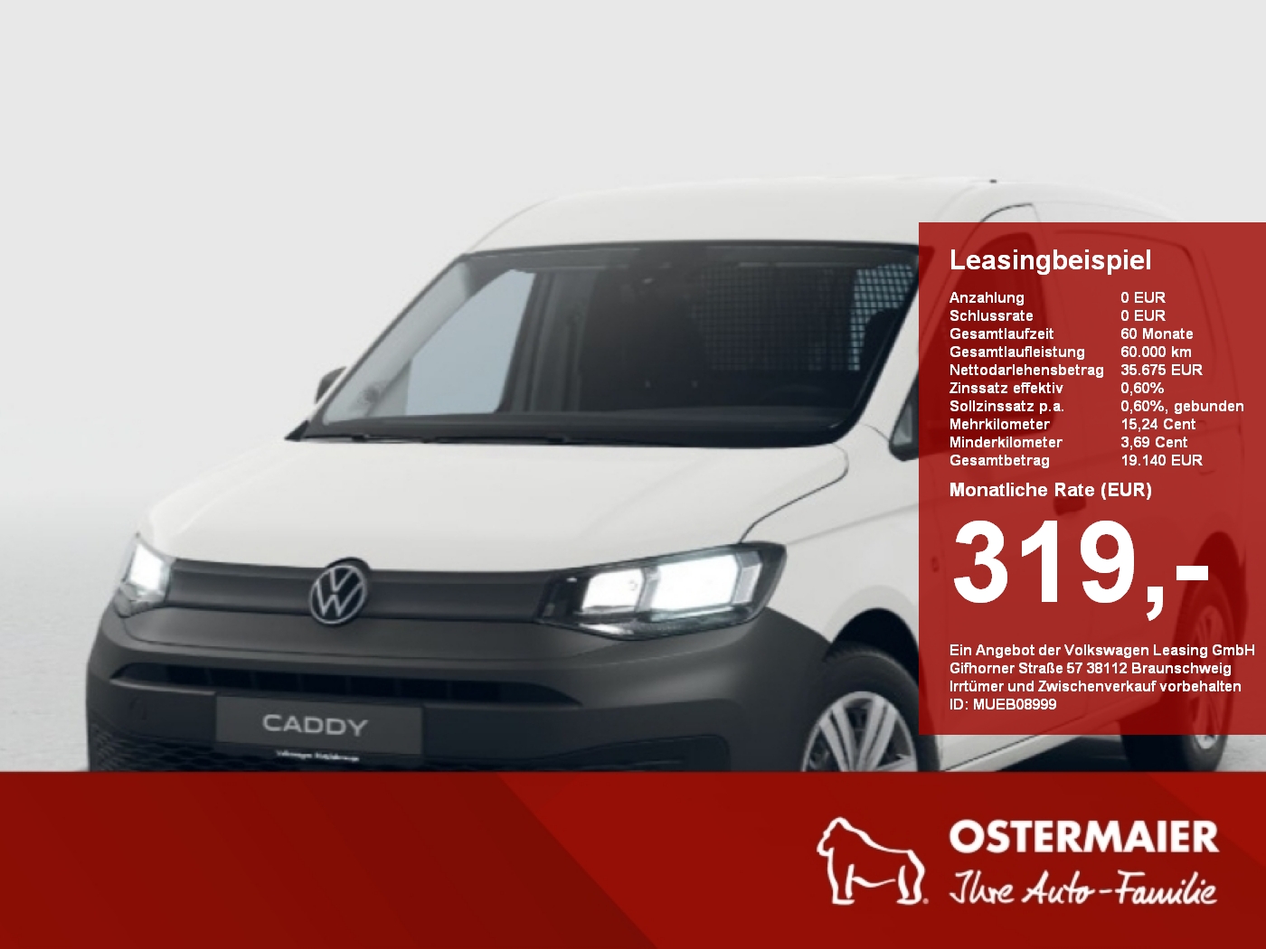 Caddy Cargo 2.0TDI 102PS 6-Gang 5J-GARANTIE,CLIMATRONIC,AHK,PDC,APP