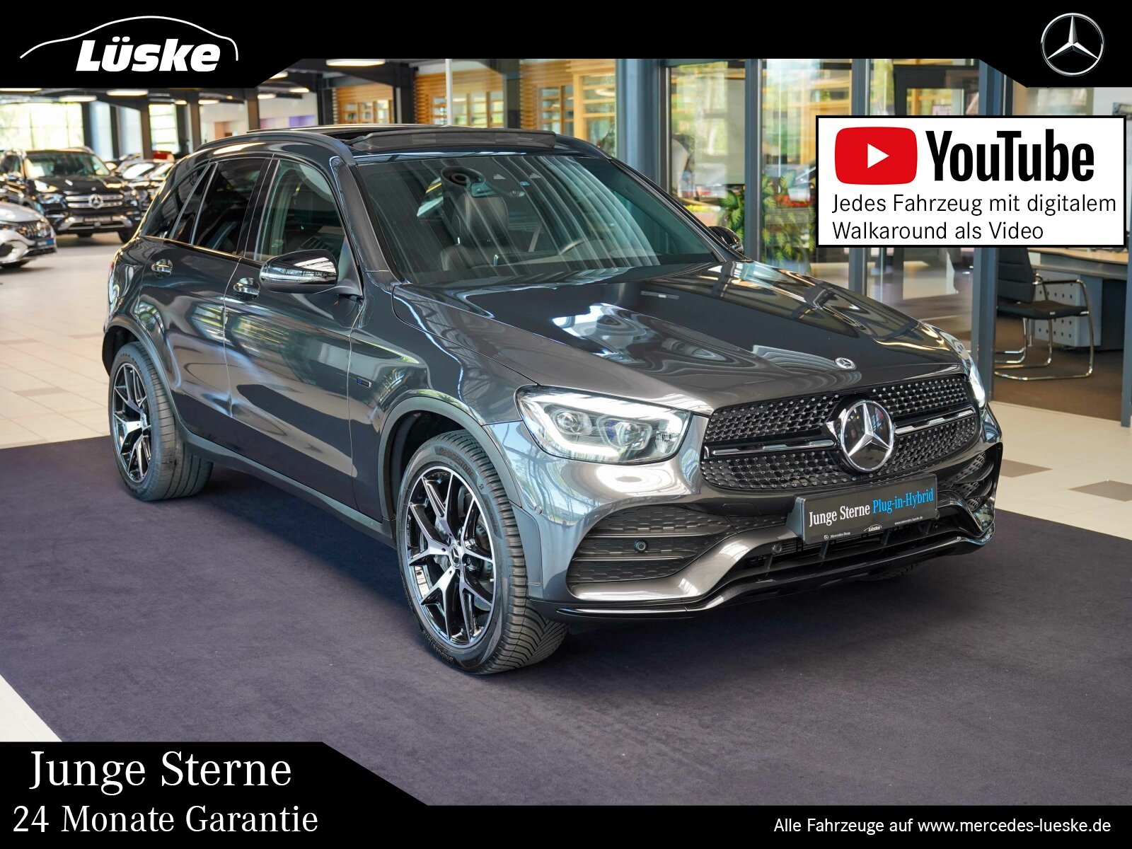 GLC 300 de 4M AMG Line Night Pano Burmester AHK