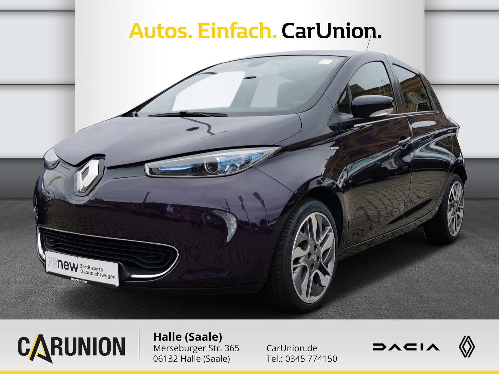 Renault ZOE (ohne Batterie) h Life LIMITED Pake