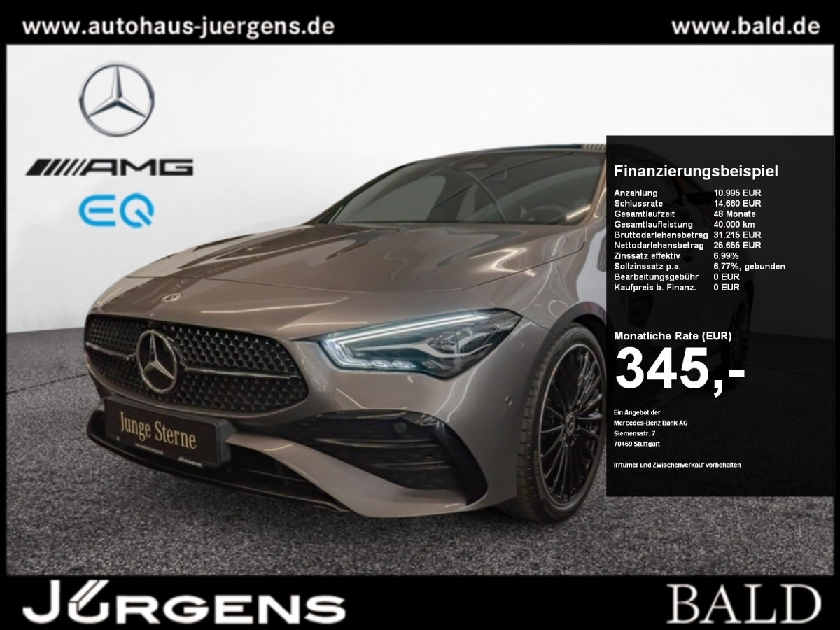 CLA 200 SB AMG-Sport/LED/Cam/Pano/Night/Totw/19