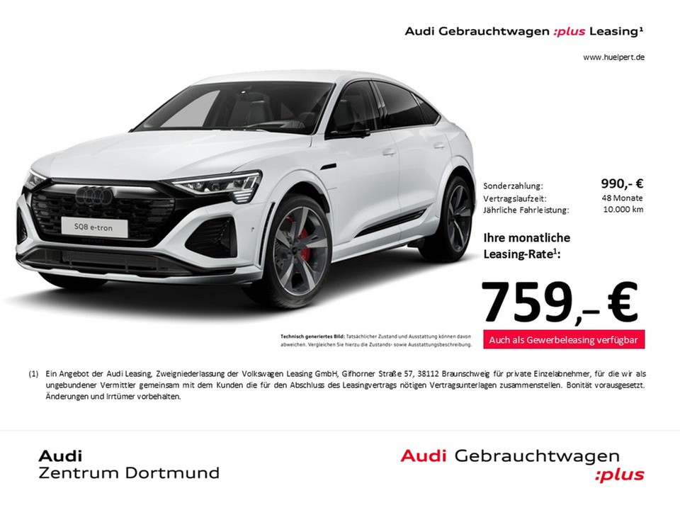 SQ8 e-tron Sportback quattro BLACKPAK B&O LM21