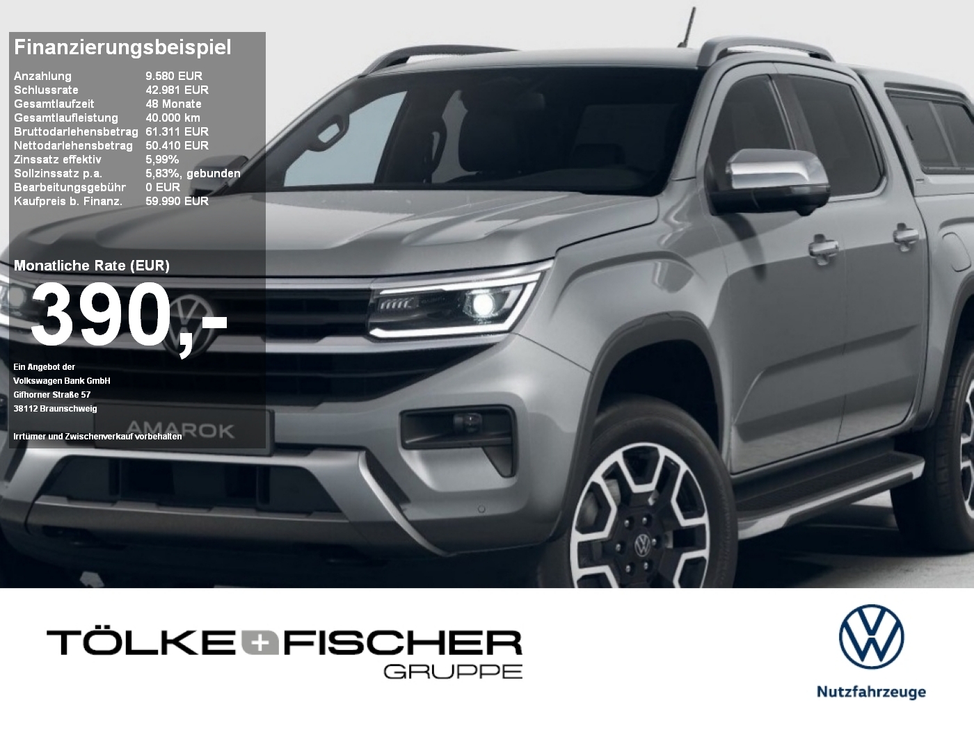 Amarok Style DC Motor: 2.0 TDI 151 kW 10-Gang Automatik 4MOTION erweitert zuschaltbar Rad
