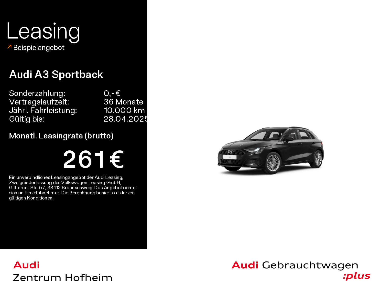 A3 Sportback 35 TDI Advanced S tro*LED*Virtual*Navi+*Kamera*Optik*