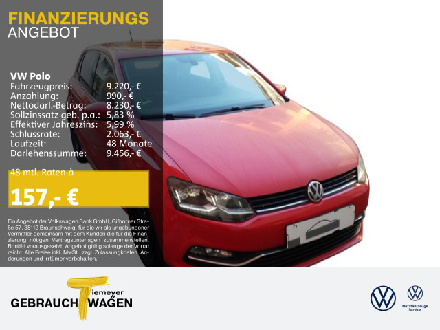 Volkswagen Polo 1.2 TSI LOUNGE LMH