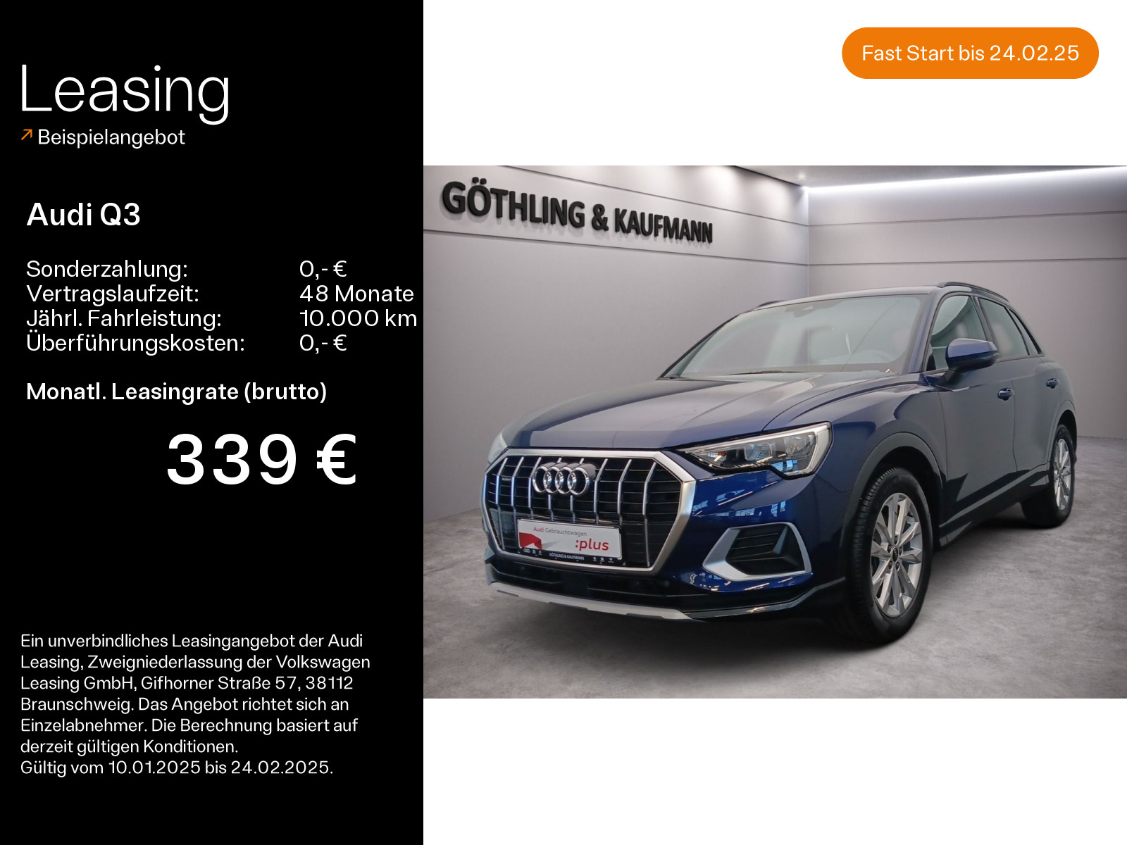 Q3 35 TDI qu advanced S tro*LED*Virtual*Navi+*Kamera*Keyless*