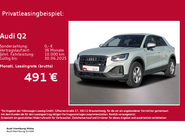 Q2 35 TFSI S tronic LED Klima Kamera