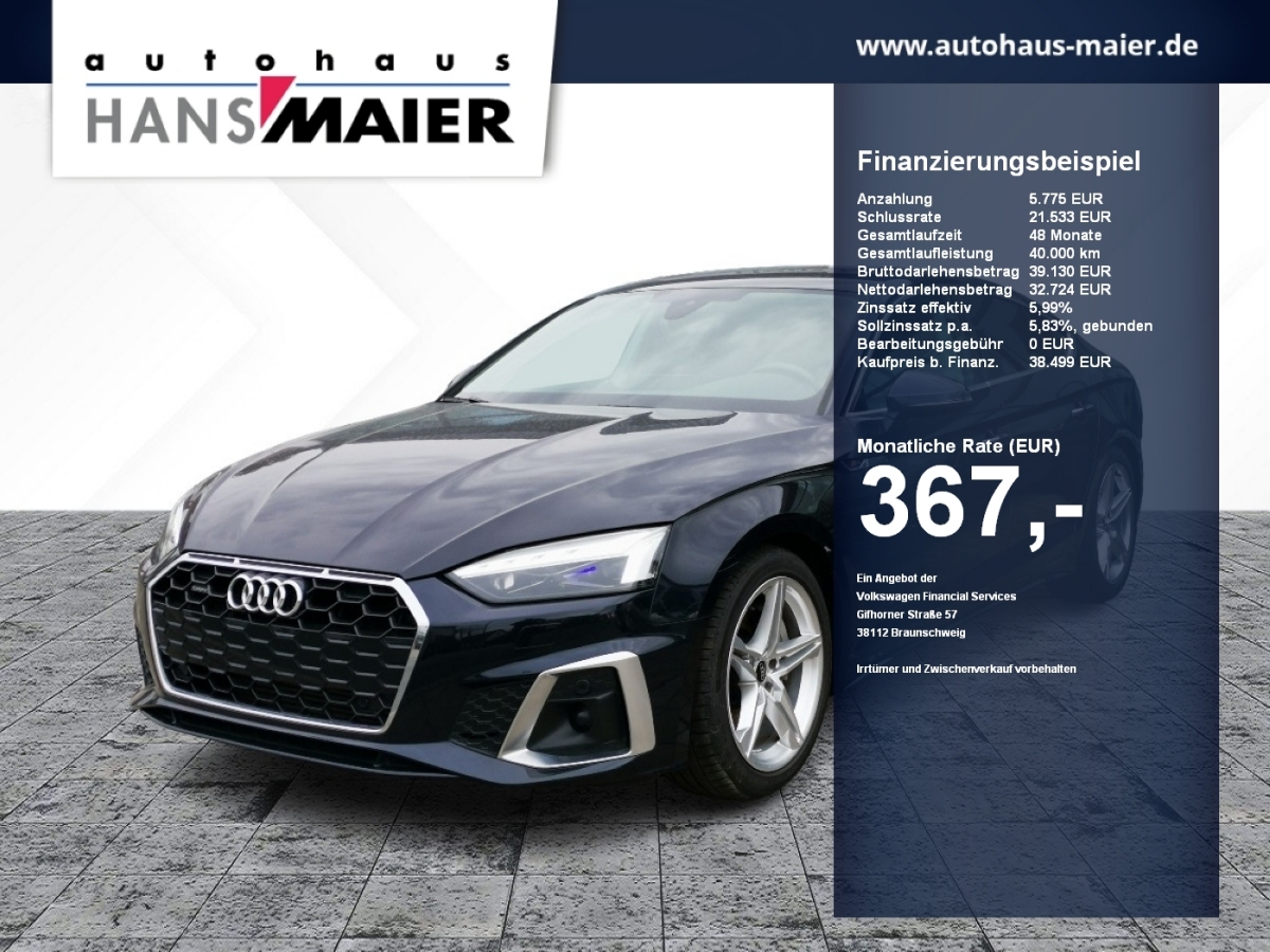 A5 Sportback S line 45 TFSI quattro S tronic