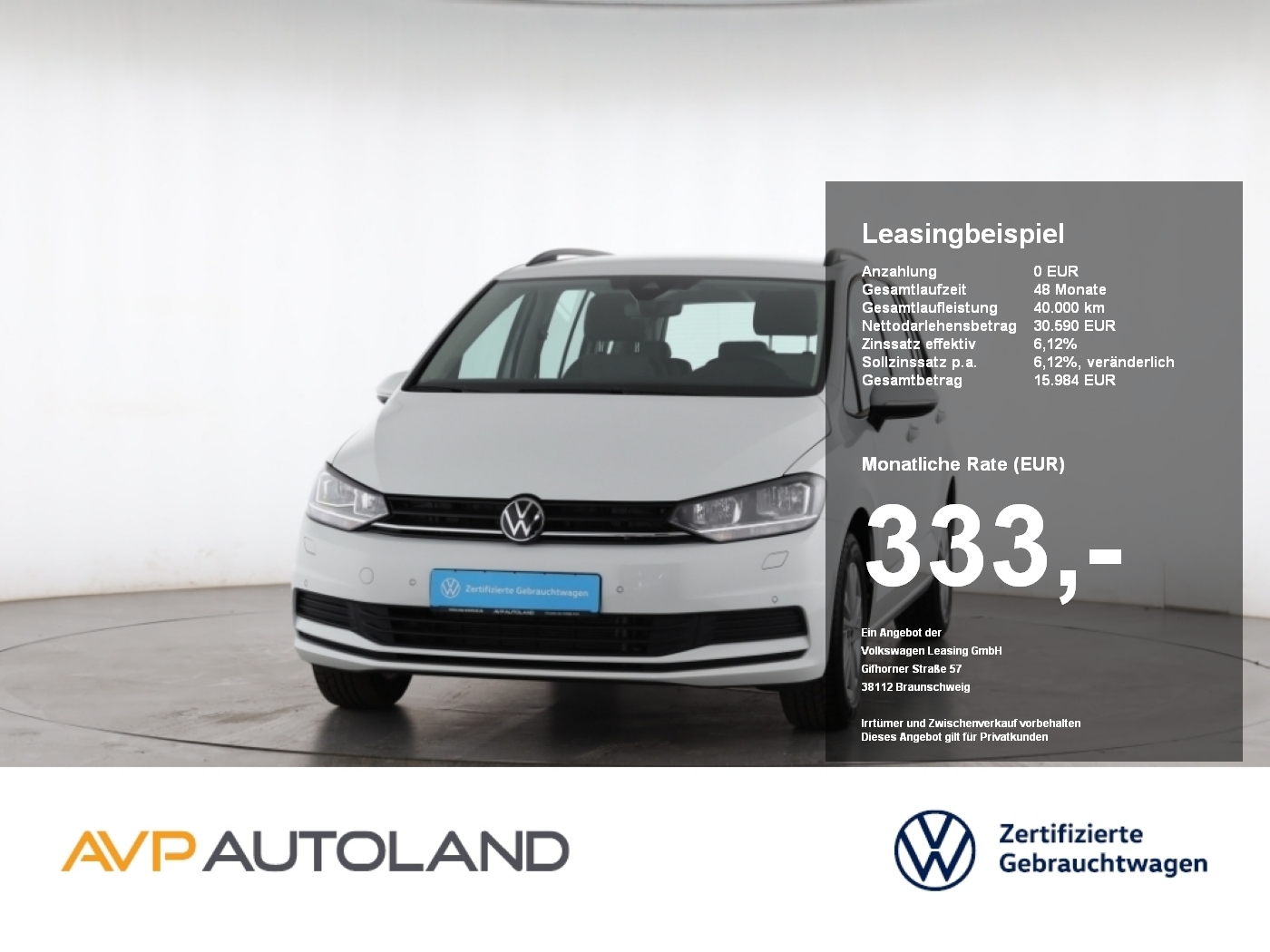 Touran 1.5 TSI Comfortline | NAVI | 7-Sitzer |