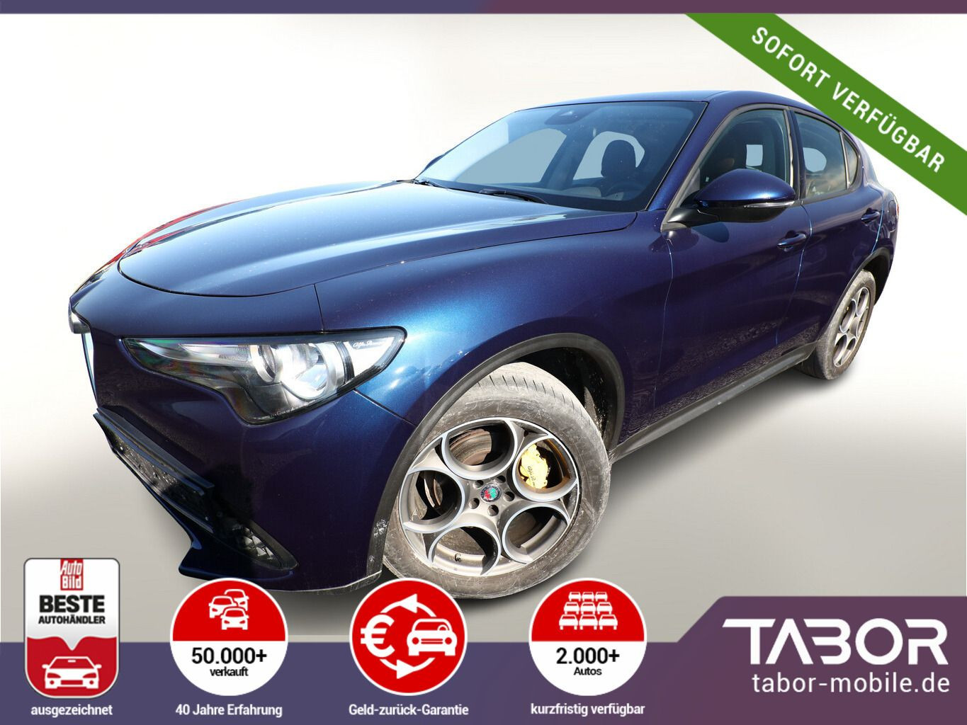 Stelvio 2.0 Turbo 280 Q4 Leder EHK 19Z PDC LaneA