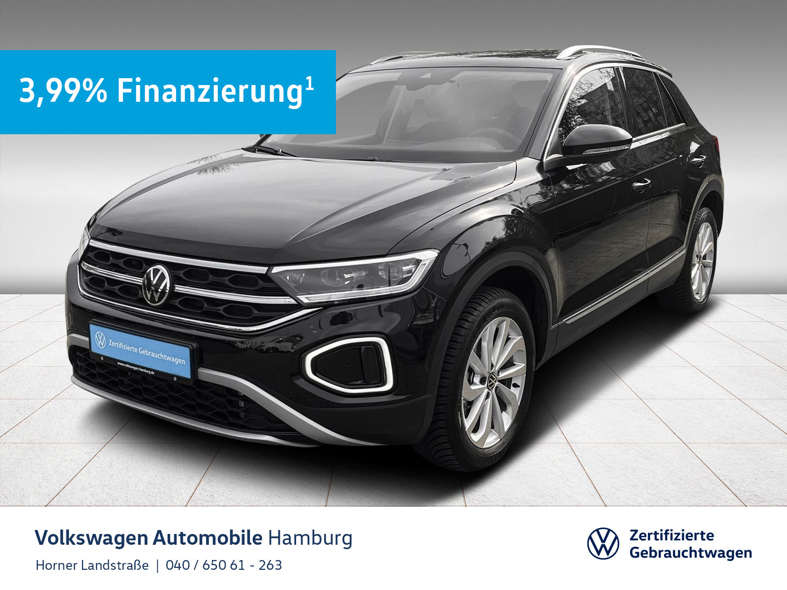 T-Roc 1.5 TSI DSG Style AHK PDC LED Sitzhzg