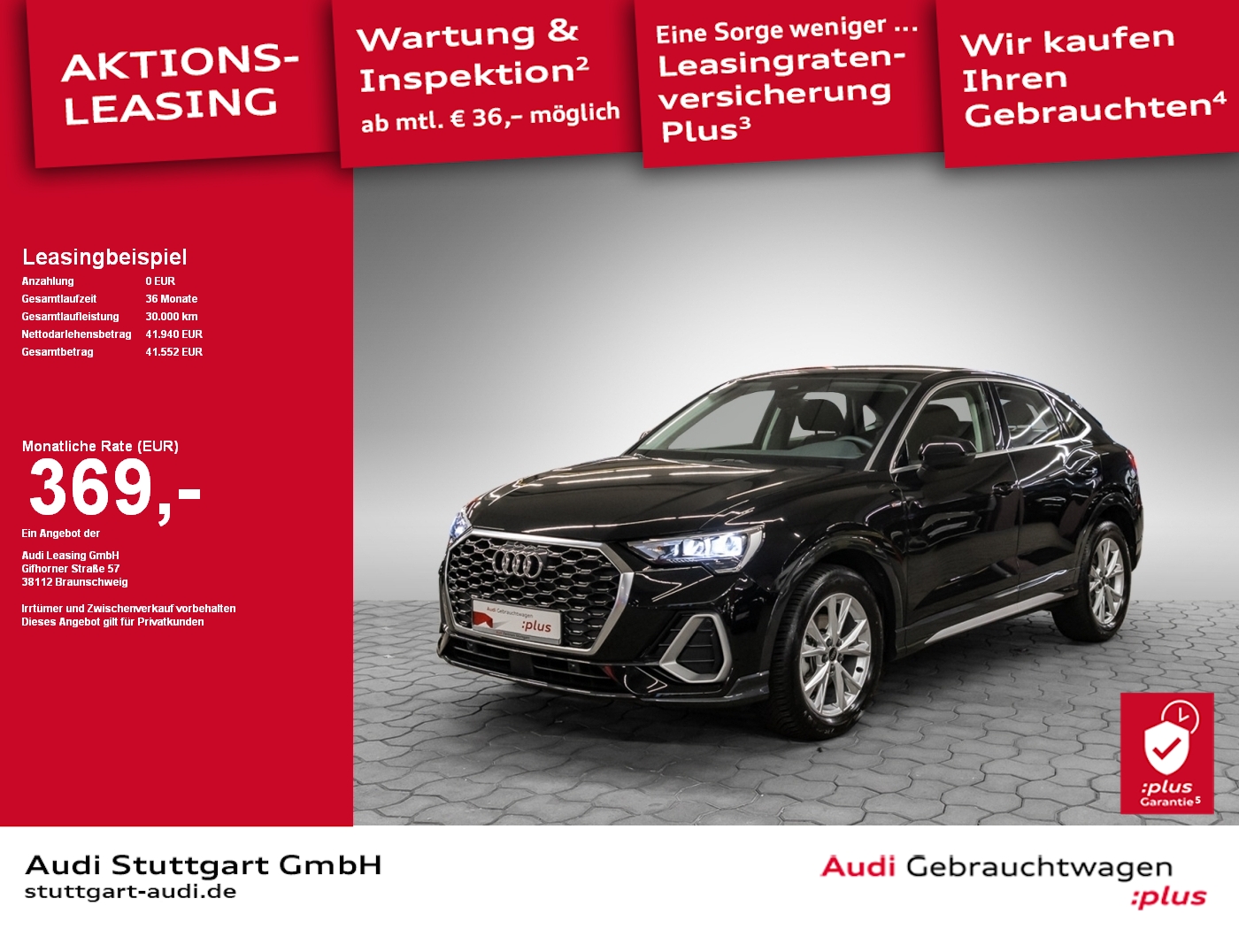 Audi Q3 Sportback S line 35 TDI