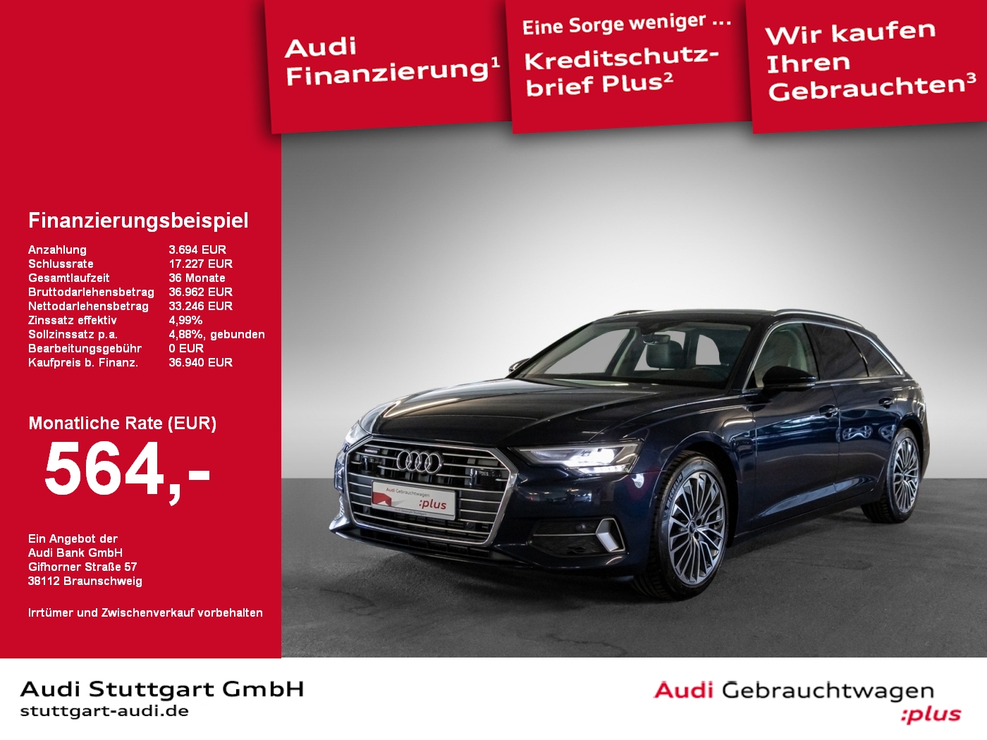 A6 Avant sport 50 TFSI e quattro AHK Pano Kamera
