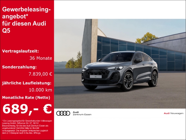 Q5 SPORTBACK TDI QUATTRO S LINE TECH PLUS NAVI AHK