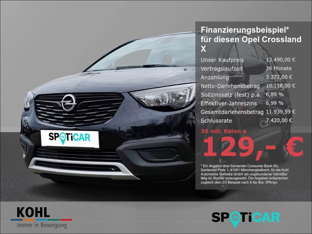 Opel Crossland X 1.2 Limited Edition Start-Stop