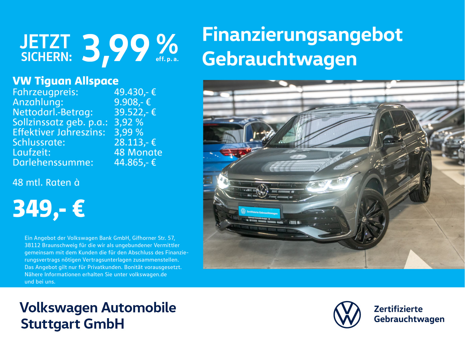 Volkswagen Tiguan 2.0 TSI Allspace R-Line