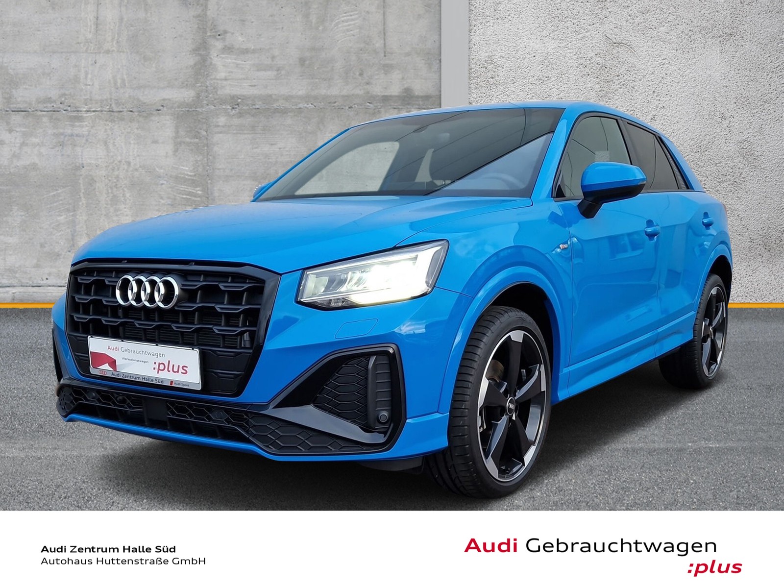 Q2 TDI S Line LED eKLAPPE AHK 19"