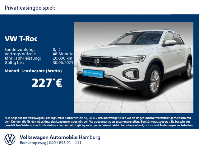 Volkswagen T-Roc 1.0 TSI Life