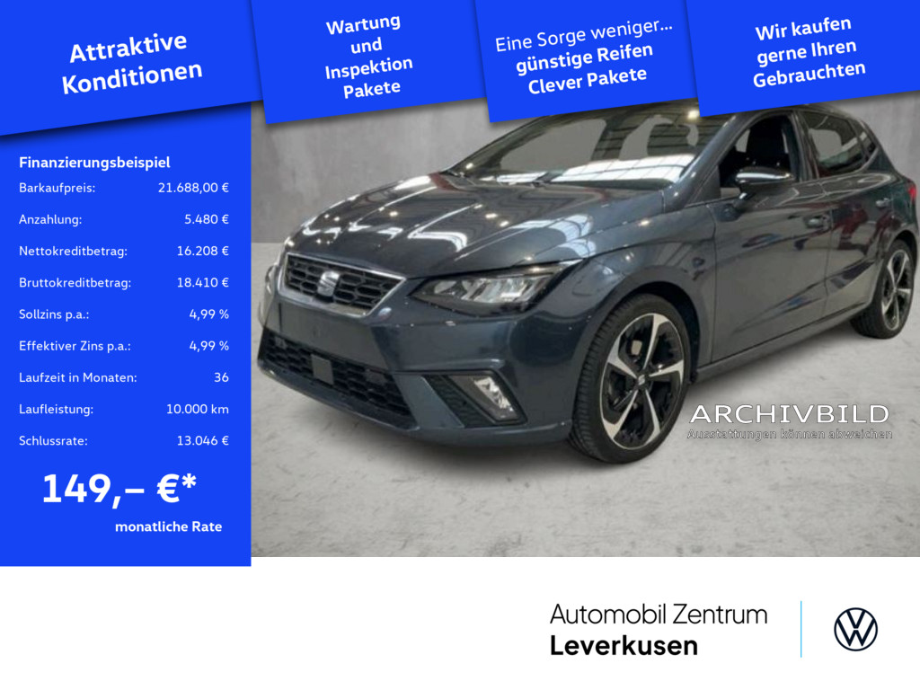 Ibiza DSG LED VIRT KAM SHZ PDC KEYLESS