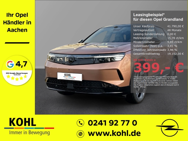 Grandland Electric 157kW GS HiFi Head-Up Panorama Navi