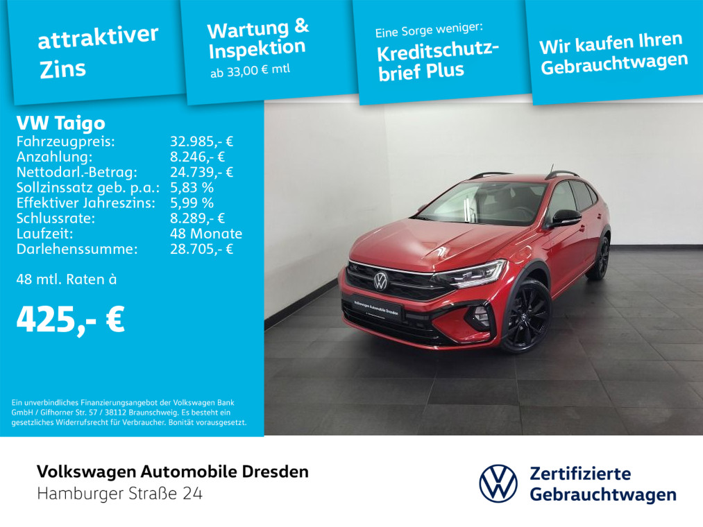 Volkswagen Taigo 1.5 TSI R-Line