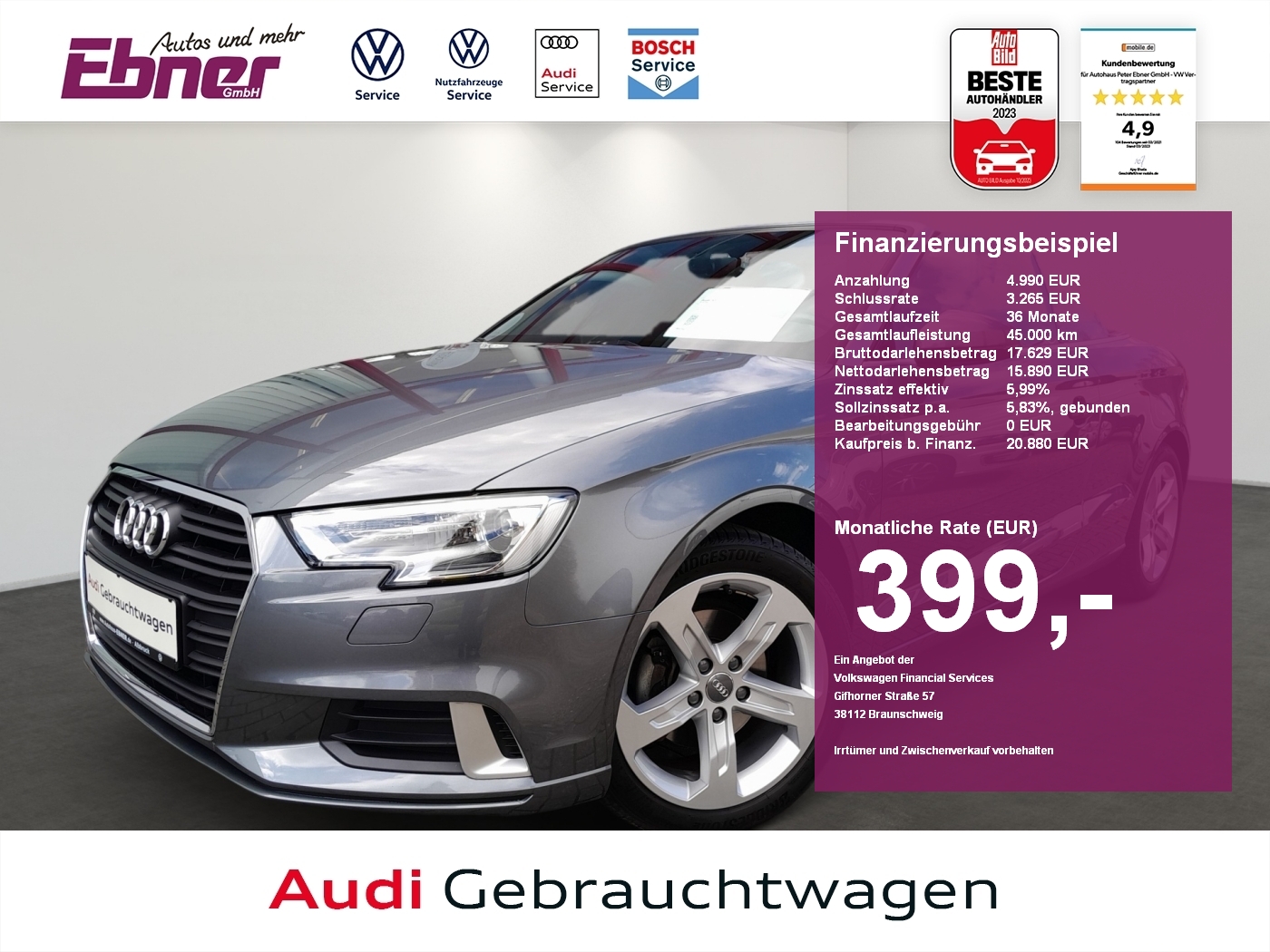 Audi A3 1.4 TSI Cabriolet SPORT 17