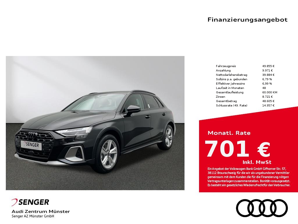 A3 allstreet 35 TFSI S tronic Kamera Navi LED
