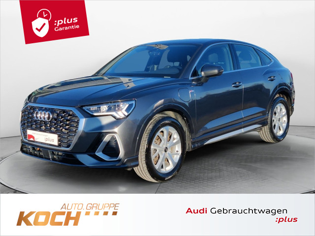 Q3 Sportback 45 TFSI e S-Tronic S-Line 2x, LED, AHK, ACC, RFK, LM 18", Navi, Virt.