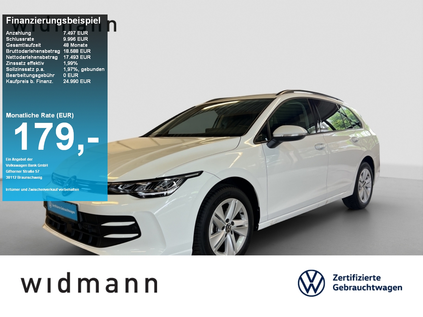 Golf Variant Life 1.5 TSI 116 PS ACC Kamera