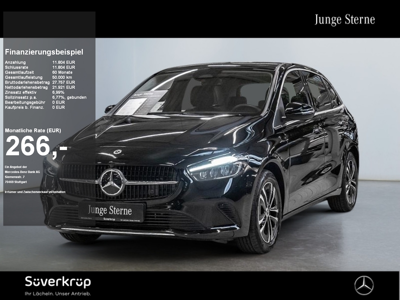 Mercedes-Benz B 250 e PROGRESSIVE SPUR