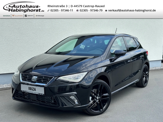 Ibiza 1.0 TSI DSG FR Black Edition Navi SideAssist PDC Shz