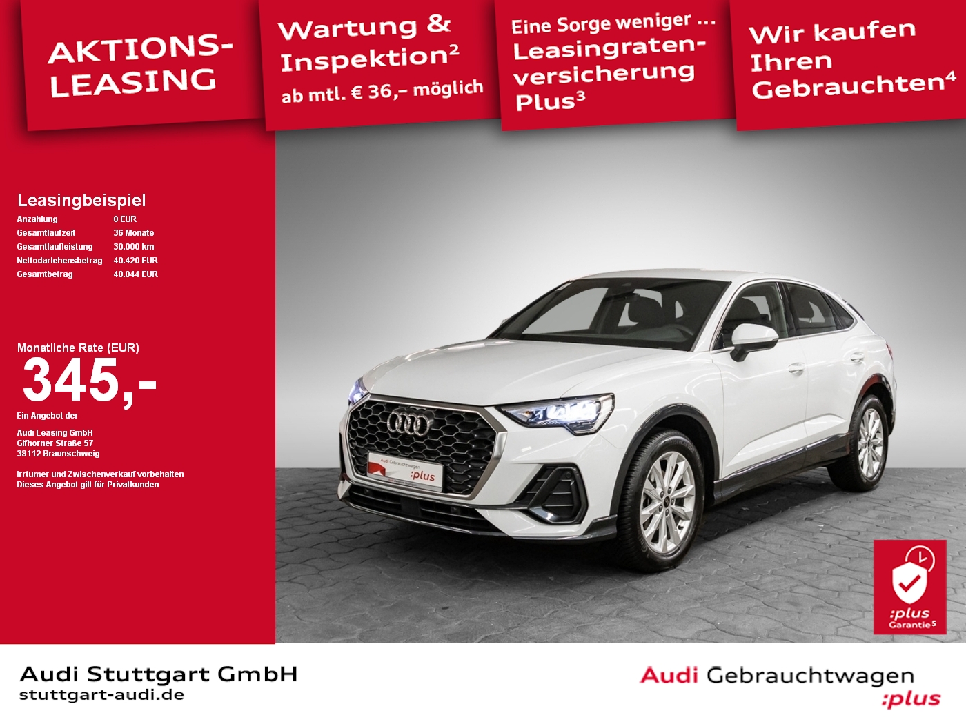 Q3 Sportback 35 TDI S tronic SHZ Keyless Navi