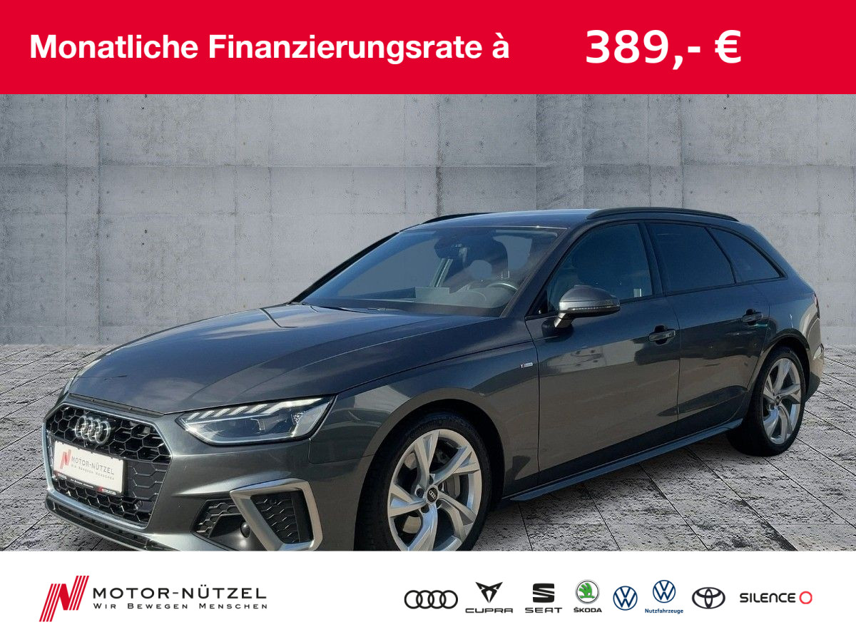 A4 Avant 40 TDI S-TR S-LINE LED+NAV+PDC+GRA+AHK