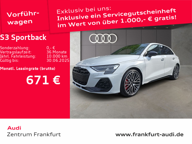 S3 Sportback TFSI S tronic MatrixLED HuD Panorama