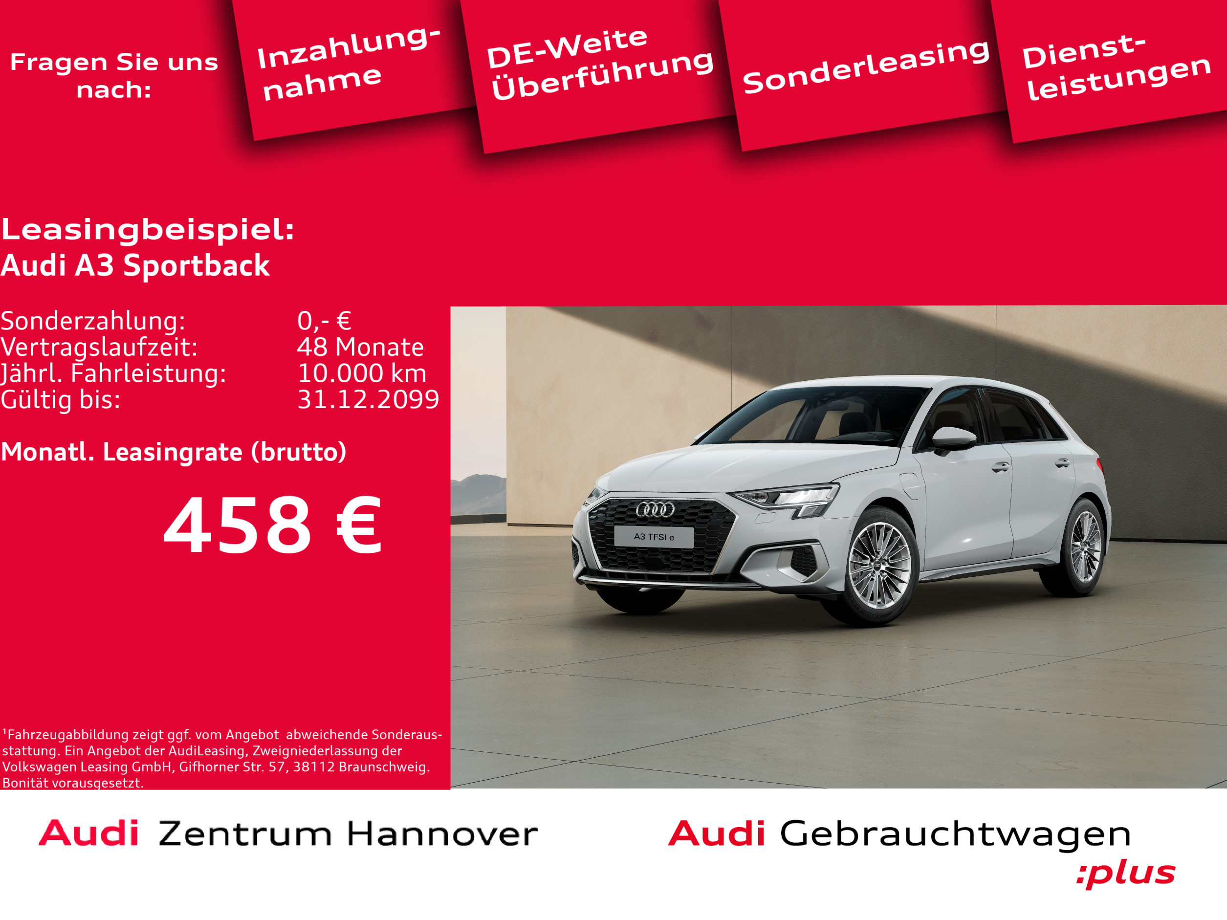 A3 Sportback advanced e-tron 40 TFSI LED virtual Navi DAB