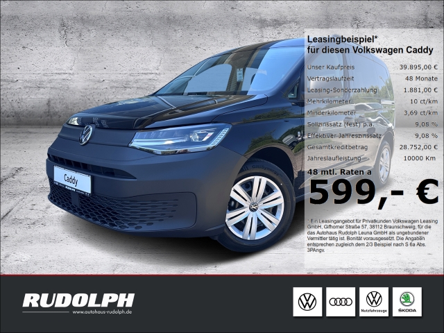 Caddy Kombi 2.0 TDI 5-Sitzer 6-Gang LED Navi BT Klima
