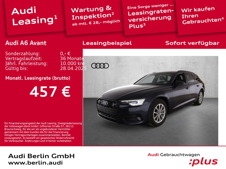 Audi A6 Avant Sport advanced 40 TDI quattro