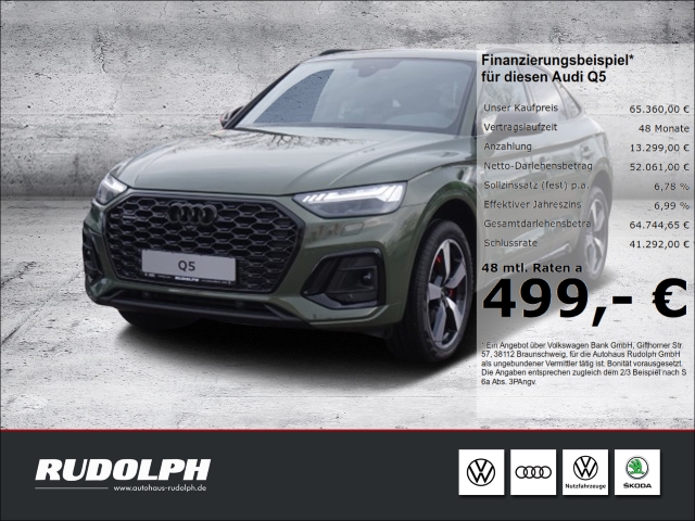 Q5 Sportback S line 40 TDI qu. S tronic STHZG MATRIX AHK NAVI