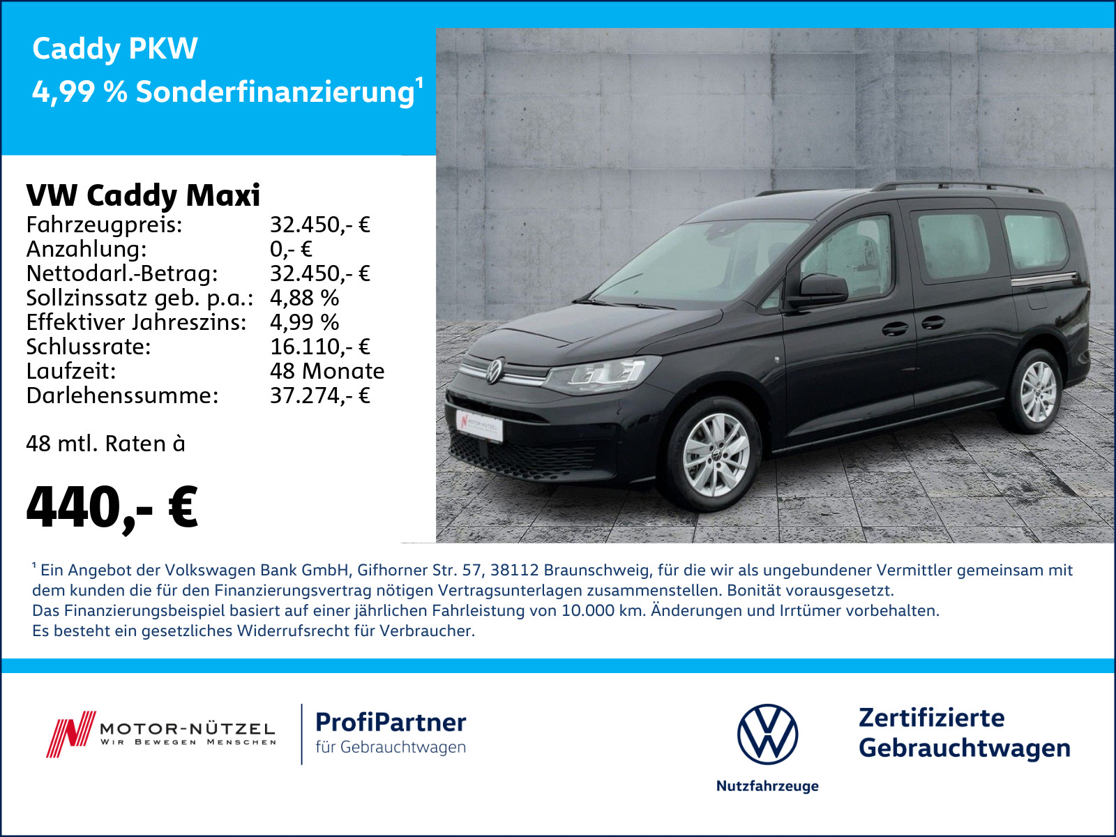 Caddy Maxi 2.0TDI DSG LIFE NAV+ACC+SHZ+2xPDC+DAB