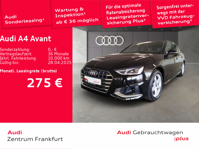 A4 Avant 35 TFSI advanced S tronic Navi VC DAB PDC Sitzheizung