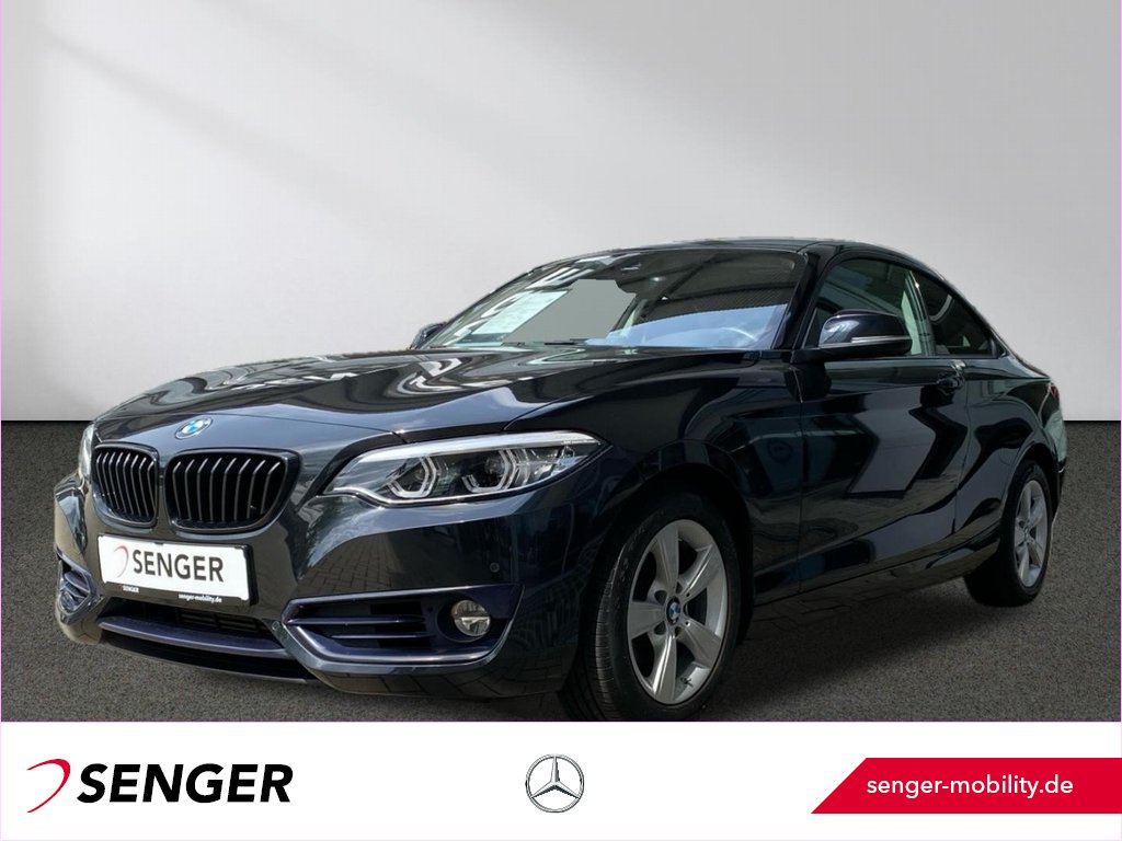 218i Coupé Sport Line LED HiFi Navi Einparkhilfe