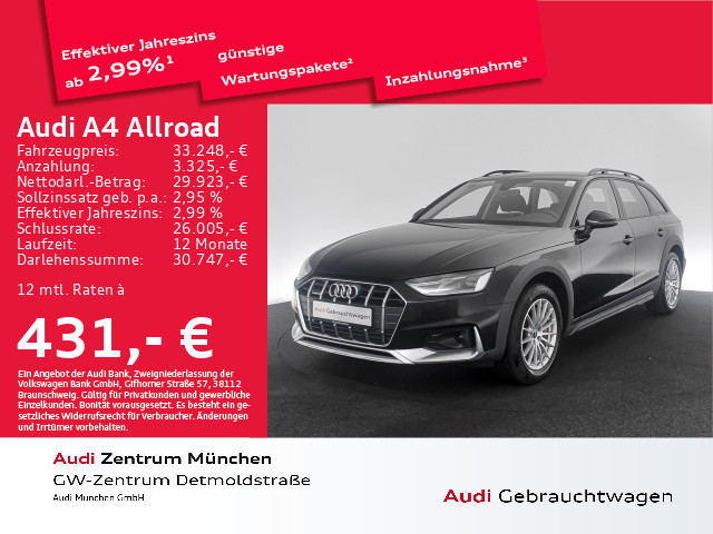 Audi A4 Allroad 45 TFSI qu
