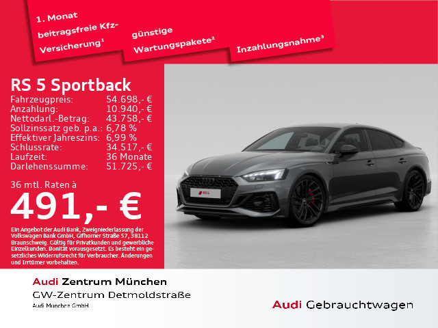 Audi RS5 Sportback Komfortpaket