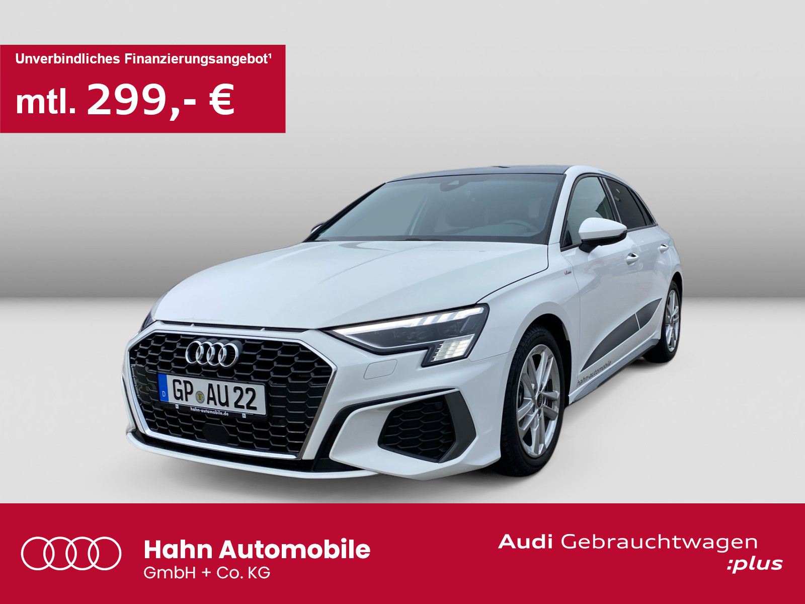 A3 Sportback 30TDI S-Line S-Trc Virtual Pano Matrix CAM