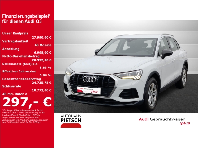 Q3 35 TFSI S tronic Matrix Navi Dig.Cockpit