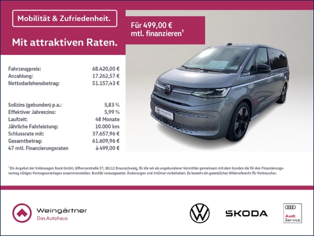Volkswagen T7 Multivan 2.0 Multivan Style